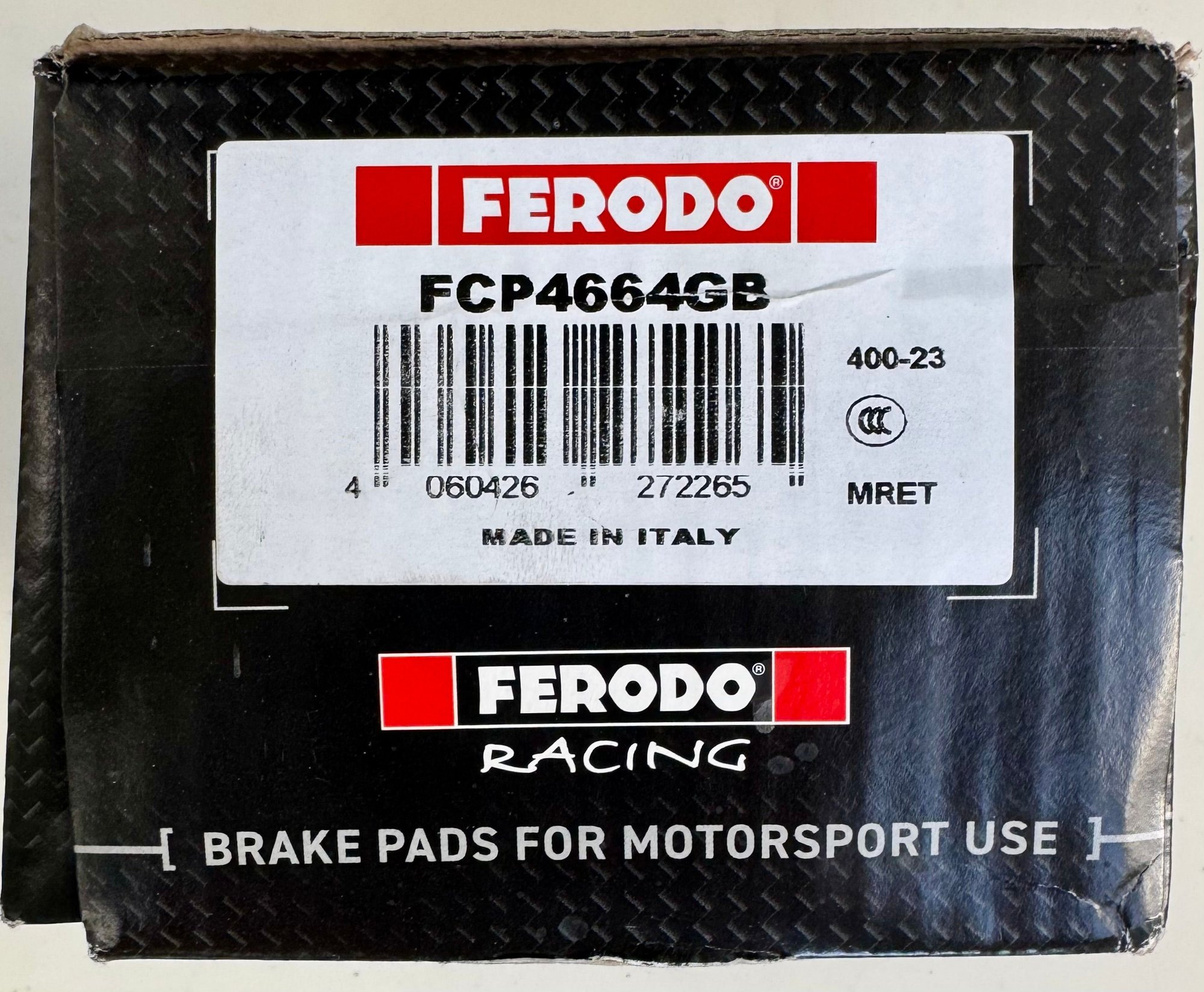 Brakes - Ferodo DS3.12 Pads for 992 GT3RS, barely used - Used - 2024 to 2026 Porsche 911 - Atlanta, GA 30305, United States