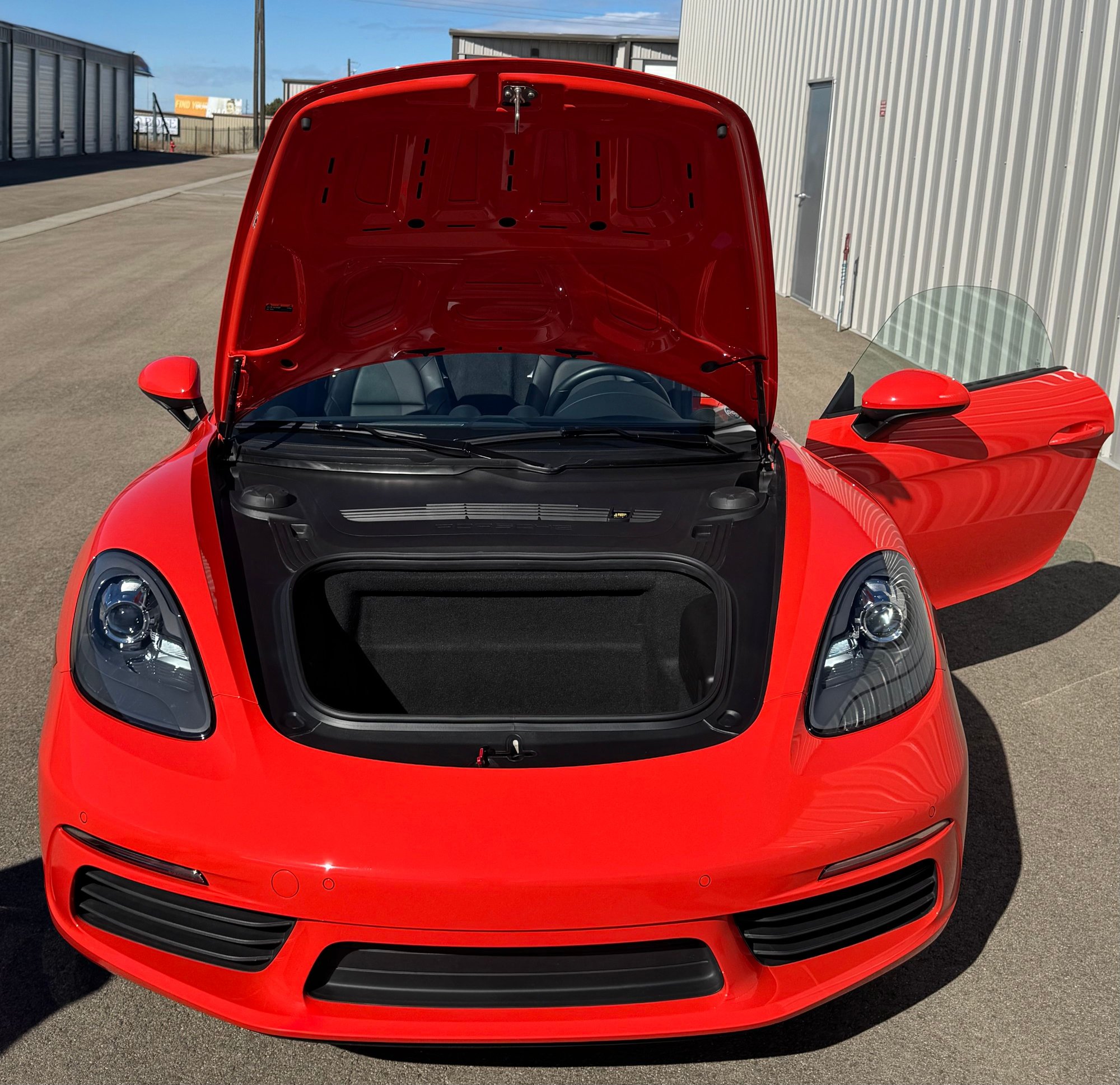 2017 Porsche 718 Boxster - Say hello to Ginger!  Possibly the cleanest, lowest mileage 2017 718 in the USA! - Used - VIN WP0CA2A81HS221925 - 11,700 Miles - 4 cyl - AWD - Manual - Convertible - Orange - Eagle, ID 83714, United States