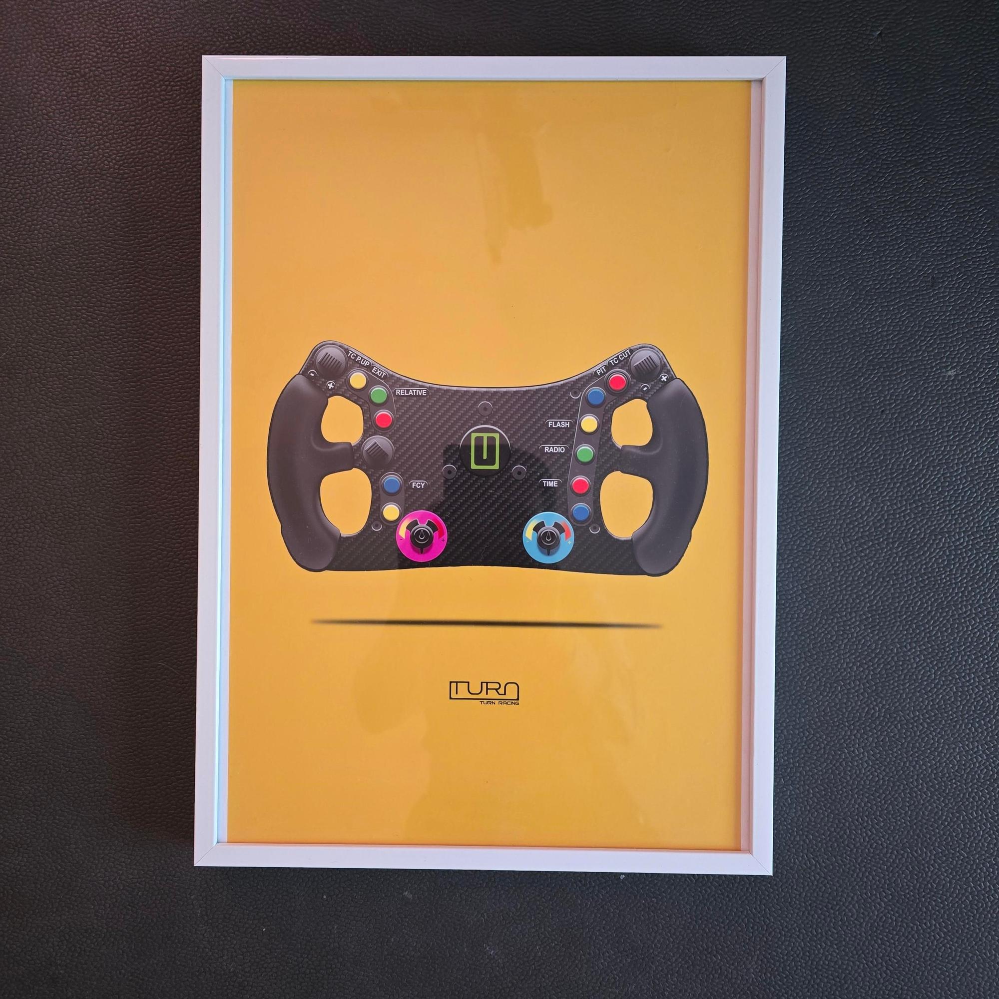 Miscellaneous - Custom Framed - Turn Sim Racing Wall Art - New - 0  All Models - Hazlet, NJ 07748, United States