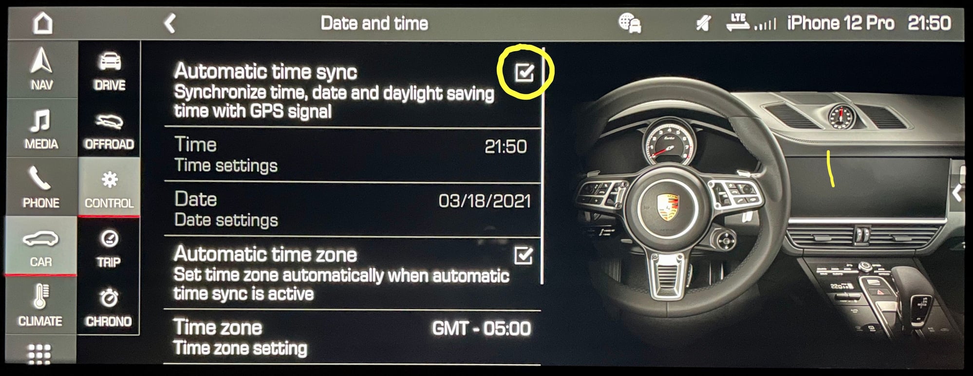 How to reset digital clock (daylight savings) - Rennlist - Porsche  Discussion Forums