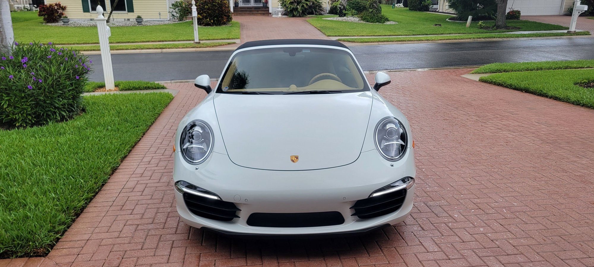 2015 Porsche 911 - 2015 CPO 911 C2S Cabriolet - Used - VIN WP0CB2A96FS154838 - 29,000 Miles - 6 cyl - 2WD - Automatic - Convertible - White - Fort Myers, FL 33908, United States