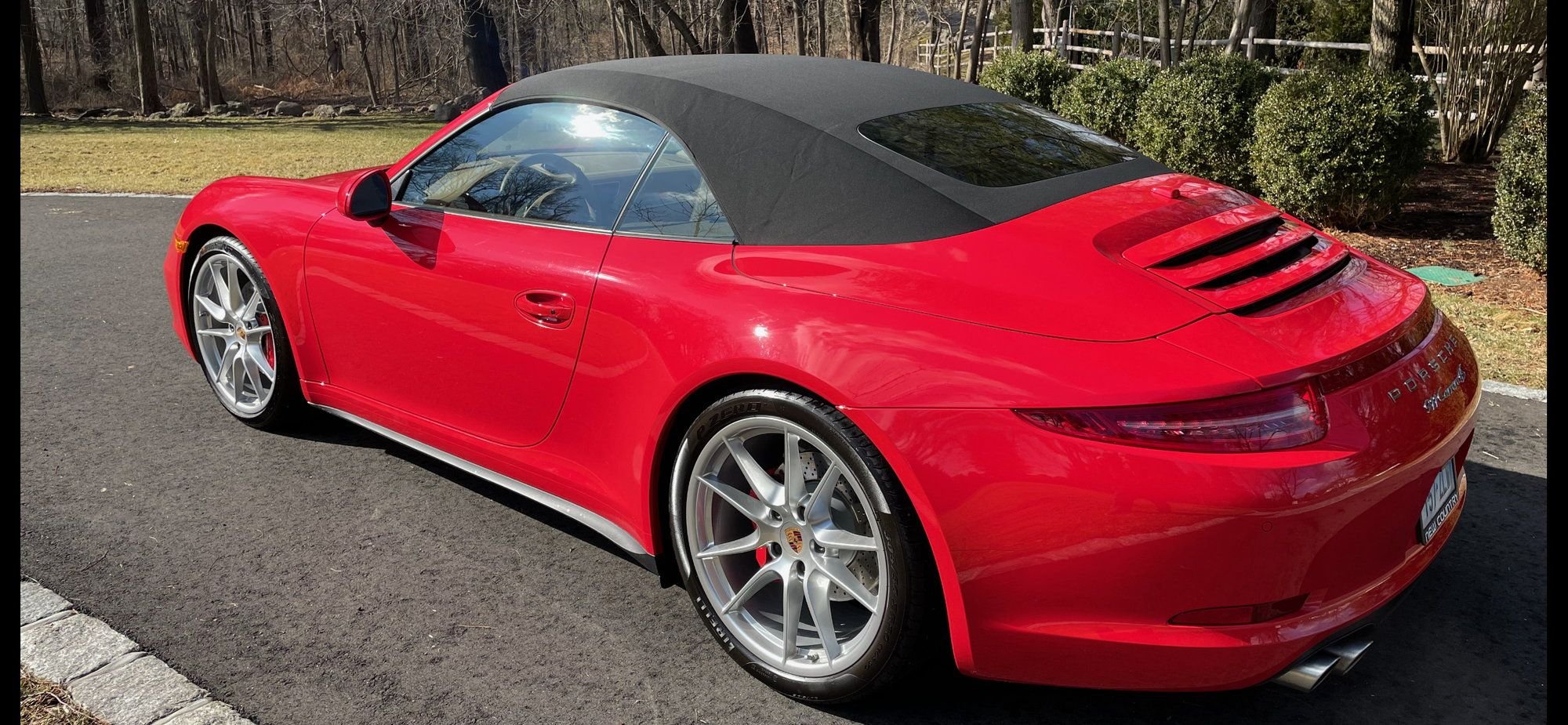 2013 Porsche 911 - Only 1,959 Miles on 2013 Porsche 911 Carrera 4S Cabriolet in mint condition!!! - Used - VIN WPOCB2A90DS155531 - 1,959 Miles - 6 cyl - AWD - Automatic - Convertible - Red - Greenwich, CT 06830, United States