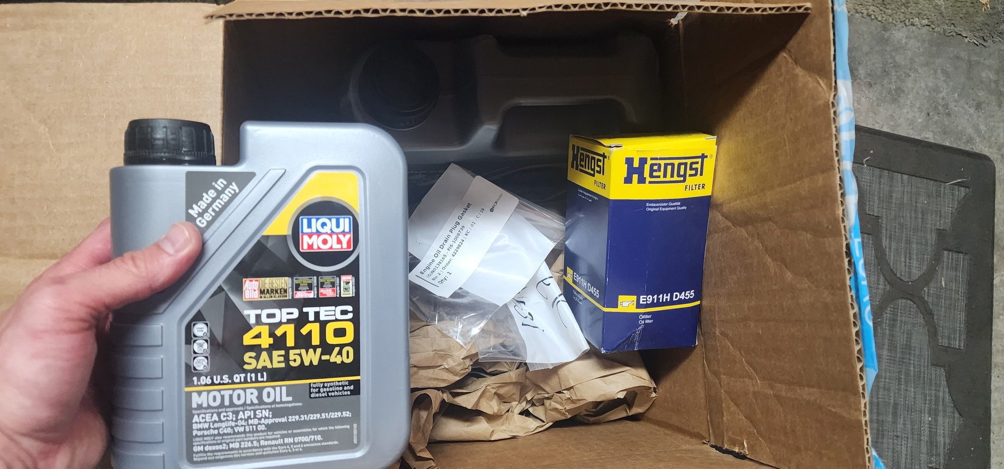 Miscellaneous - Unused FCP Euro Liqui-Moly oil change kit- 718 Cayman 2.5L - New - 2017 to 2024 Porsche 718 Cayman - Albuquerque, NM 87109, United States
