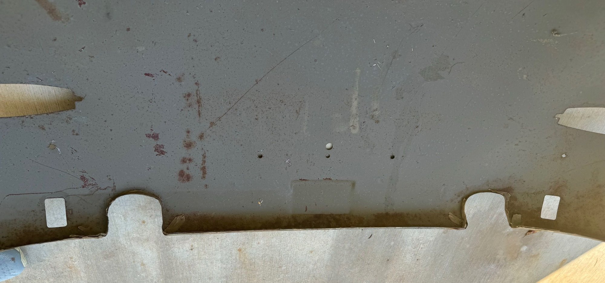 Exterior Body Parts - Porsche 356 Rear Panel for T2 Coupe (NOS) - Used - All Years  All Models - Riverside, CA 92506, United States