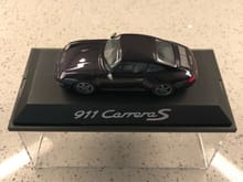 1/43 993 Carrera S Coupe Vesuvio/Graphite Limited Edition - $150