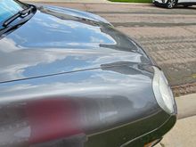 you can see the clear bra (almost) on the hood.