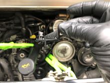 not much "connection" for the hoses here