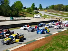 Road Atlanta, the first Pirelli Trophy Cup East Race.