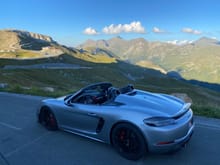 
This was last August. Picked up my Spyder in Leipzig at 8:30 slot. Enjoyed track time and factory tour.  Left before the nice meal.  High tailed it down south and enjoyed Großglockner in Austria the same day as delivery.  The lack of speed limits on autobahns certainly helps! 