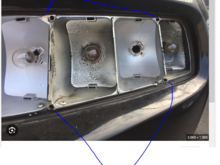 I  remove these 4 screws will i be able to access the Tail light and Stop light and reverse bulbs?