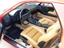 Original interior (and yes a manual) treat the seats often. Have located original colour keyed OE floor mats since this images was taken.