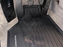Porsche oem all weather floor mats