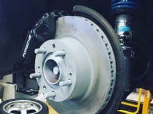 B16 together with new brakes