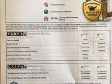 Carfax from when I bought it p1