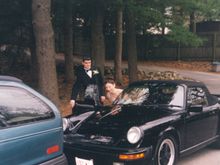 My son off to the prom