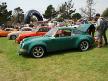 Smyrna Green, 356B color from 1963.  Werks Reunion 2016.  For details contact www.zurlindenllc.com