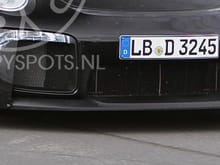 This bumper, without the tricky covers on the left and right where the canards are mounted, is the new 991.2 GT3 bumper!!