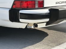 Custom Tail Pipe Cover.