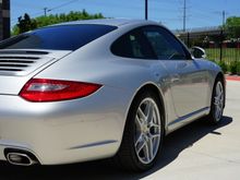 RR quarter view after paint correction and ceramic coating.  Great view, yes?