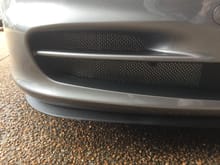 Homemade screens and GT3 lip on stock bumper cover