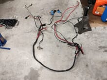 If there were award for ugliest wiring harness I think the old 79 might have won.