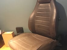One sport seat brown manual not the pair