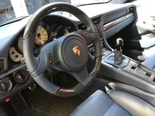 Carbon fiber interior fro porsche Steering wheel $700 everything else $1200