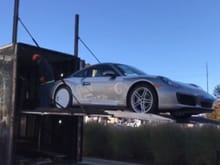 Coming off the truck 21 November 2016. Send a PM if you want to see the movie. SA: Pat Driscoll, Porsche of Tysons.