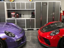 16 PTS 1 of 1 Viola Purple Metallic GT3RS and my new 19 Guards Red GT3RS...