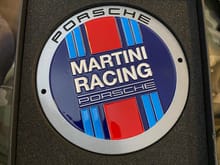 Martini Racing grille emblem