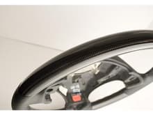 Cayenne Black steering wheel