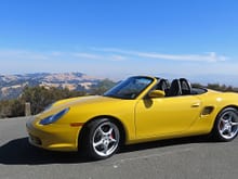 2003 Boxster S on top of Mt. Diablo
Cropped/Resized