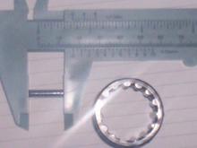 Loose needle bearing