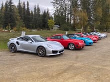 Another view of the colorful lineup