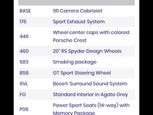 Build Sheet