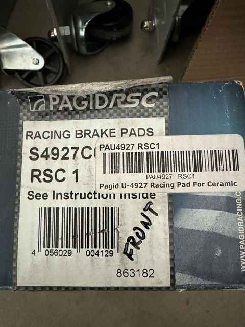 Brakes - (Basically New) Porsche PCCB Pagid Brake Pads 4927 & 4925 991 GT2/3/RS Turbo 981+GT4 - Used - 2014 to 2019 Porsche GT3 - Denver, CO 80206, United States