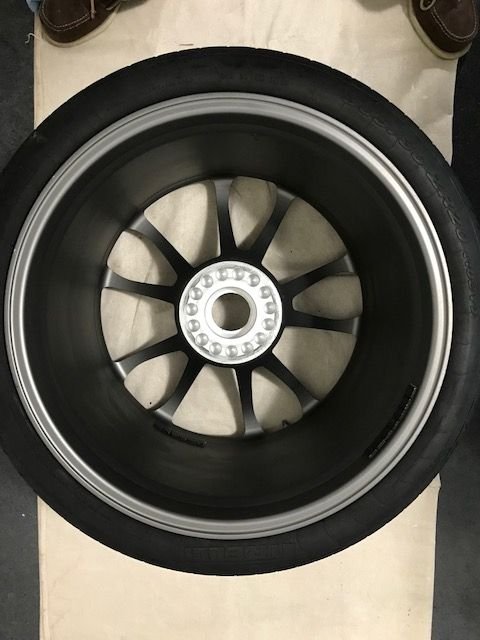 Wheels and Tires/Axles - 991 GT3 OEM wheels in Platinum Satin - Used - 2014 to 2019 Porsche GT3 - Summit, NJ 07901, United States