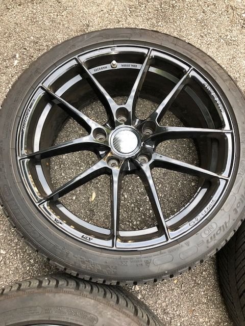 Wheels and Tires/Axles - 19" Cayman/Boxster Winter Wheel/Tire Package (OZ Leggera/Michelin Alpin) - Used - 2012 to 2019 Porsche Cayman - Louisville, KY 40207, United States