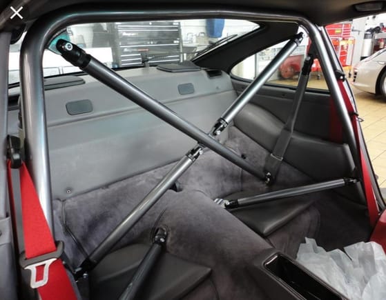 Picture of a somebody else's Hiego roll cage.  Mine has been cerakoted to match the rest of the trim.