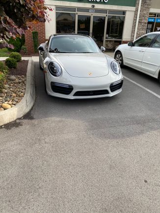 Casual chalk Turbo S as I was grabbing dinner 