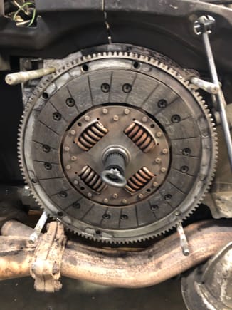 Clutch plate is not too bad. 
