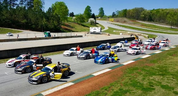 Road Atlanta, the first Pirelli Trophy Cup East Race.