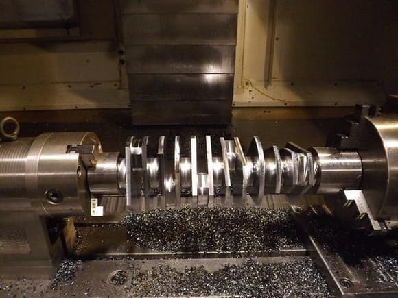 Ready to move to the CNC crank grinder