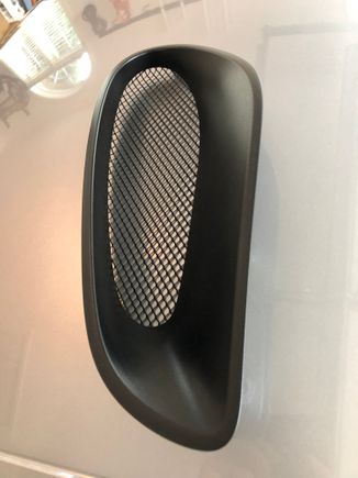 Porsche 991 Turbo side intake mesh grills www.radiatorgrillstore.com