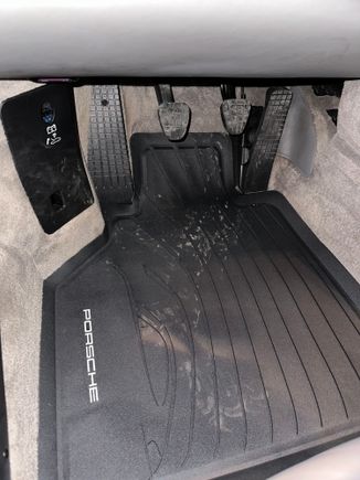 Porsche oem all weather floor mats