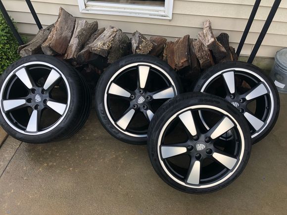 Perfect shape, still miles left on these tires too.