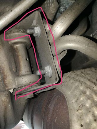 A picture from a Facebook member : look at the bracket. 