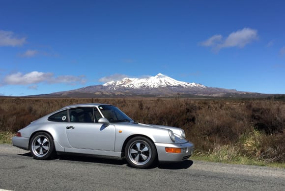 My Ruapehu in the central North Island of New Zealand. 