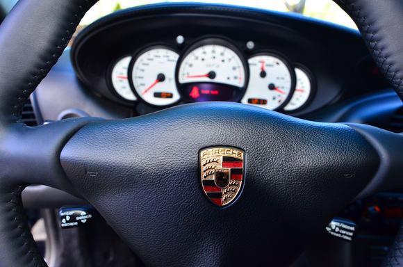 Stock steering wheel