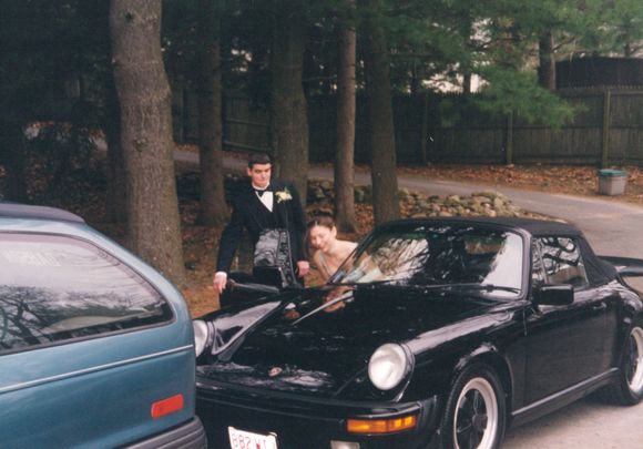 My son off to the prom